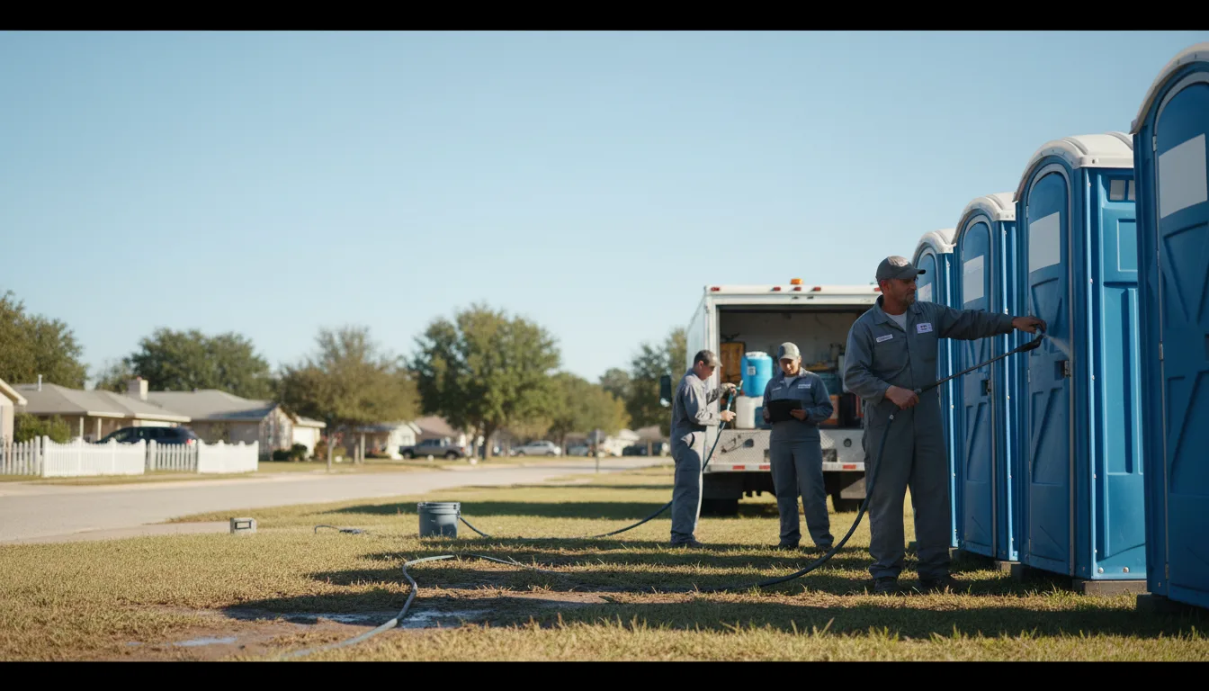 Long-Term Portable Toilet Rental in Holton, MI near me